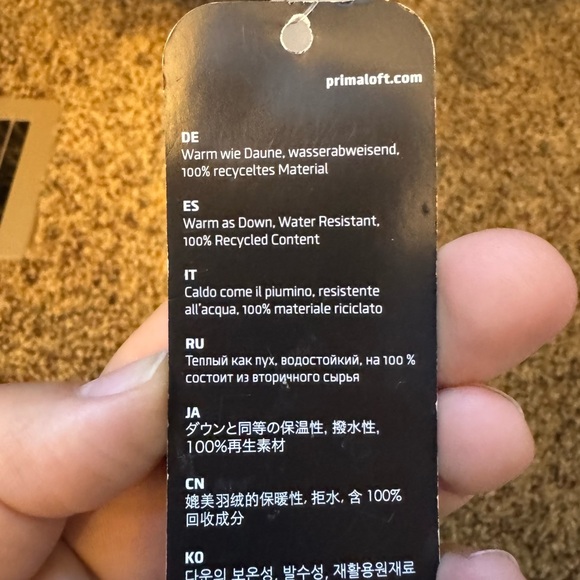 Lands End NWT boys XL 14 16 Primaloft Insulated Jacket - Picture 5 of 8